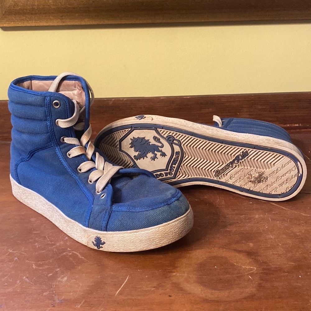 Vlado Blue Canvas Hightops